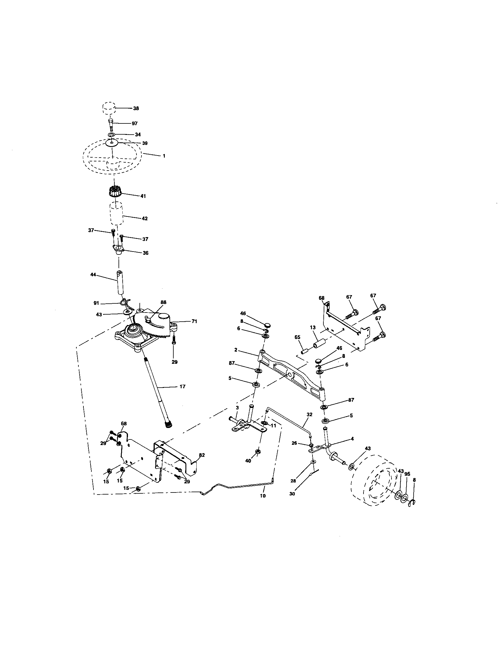 Steering assembly