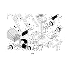 Craftsman 917388971 rotary mower diagram