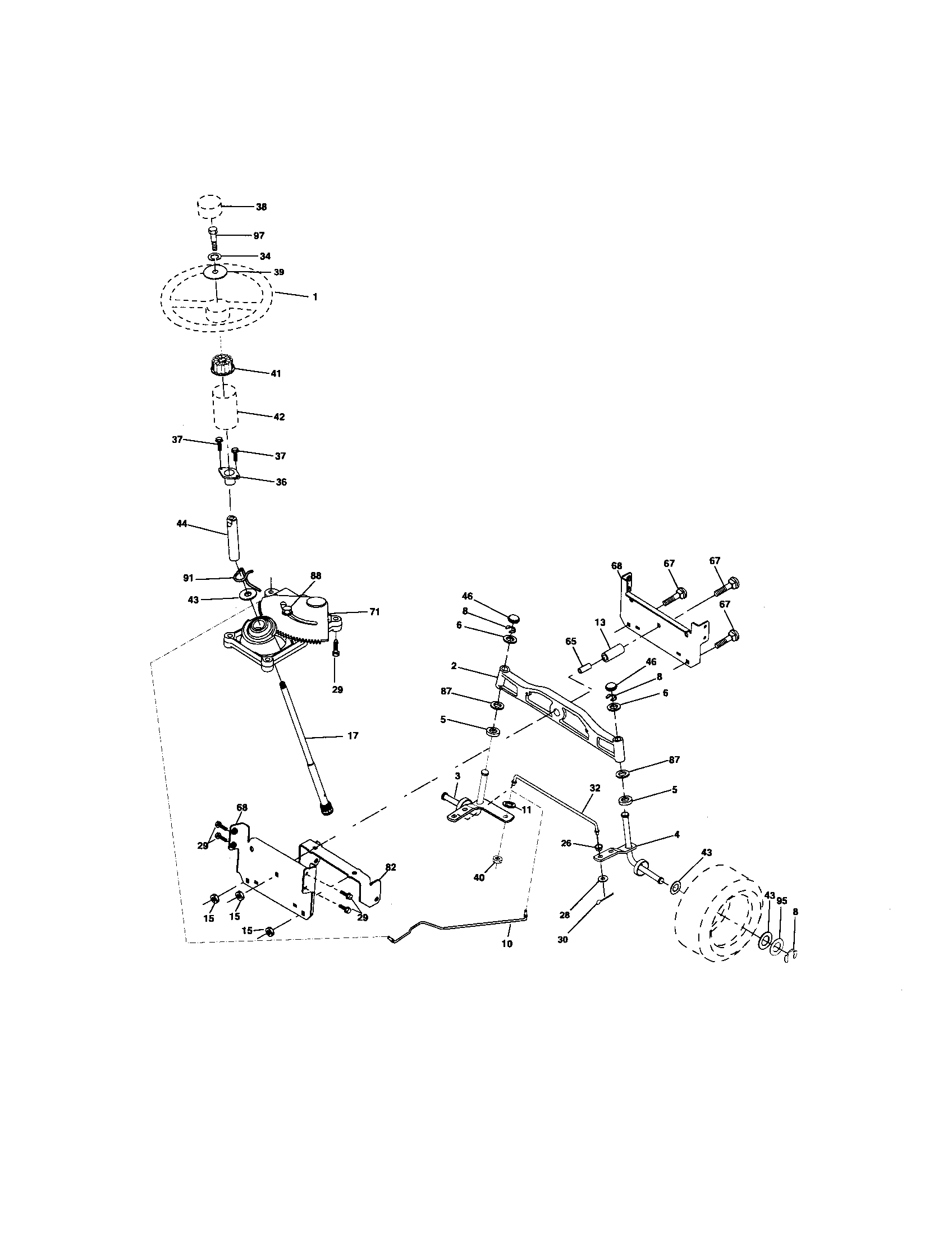 Steering assembly