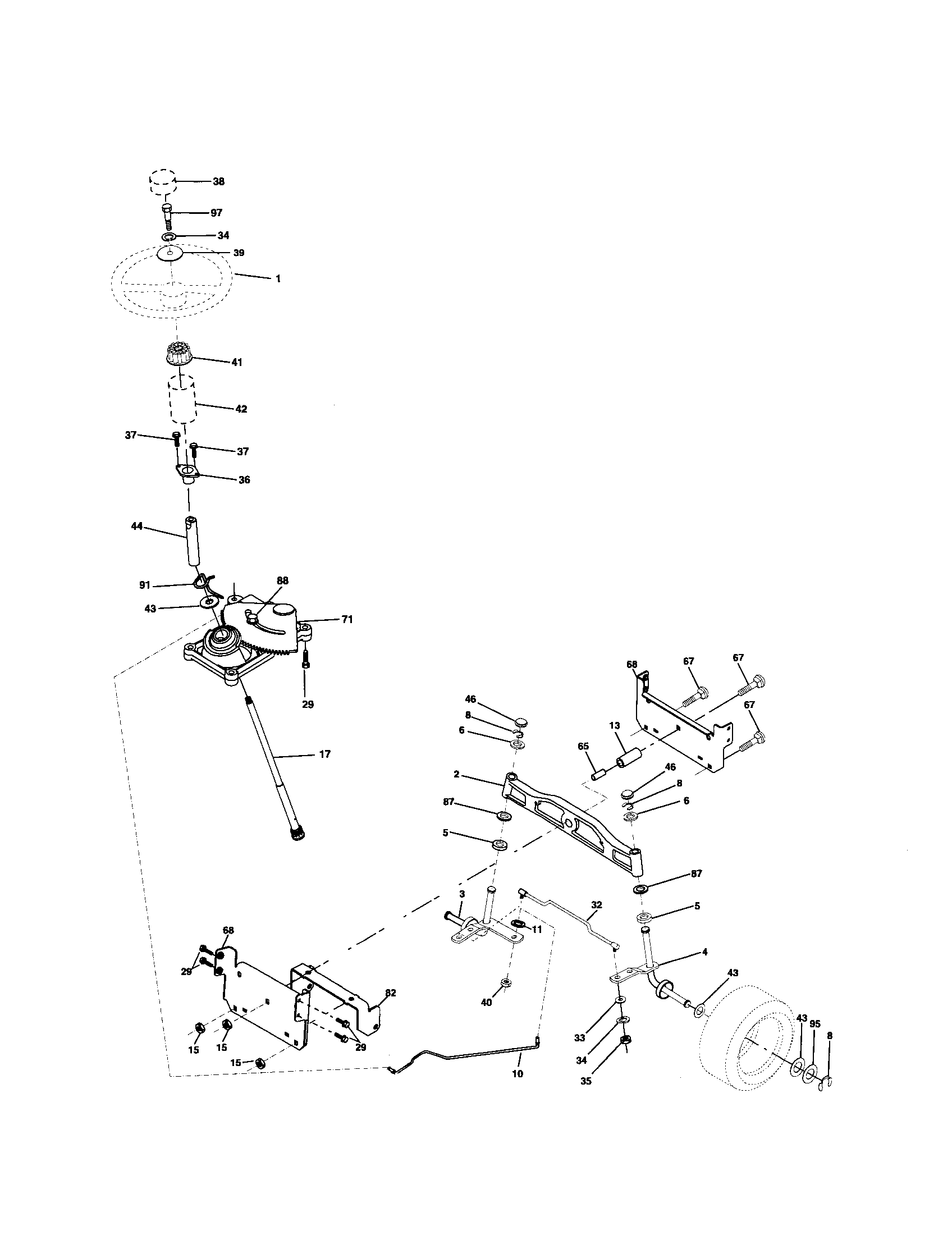 Steering assembly