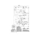 Poulan 96012000300 schematic-tractor diagram