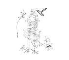 Poulan 96012000400 mower deck diagram