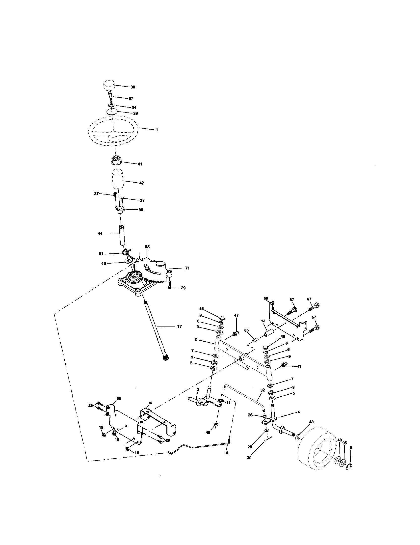 Steering assembly