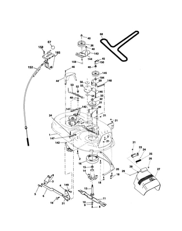 Mower deck