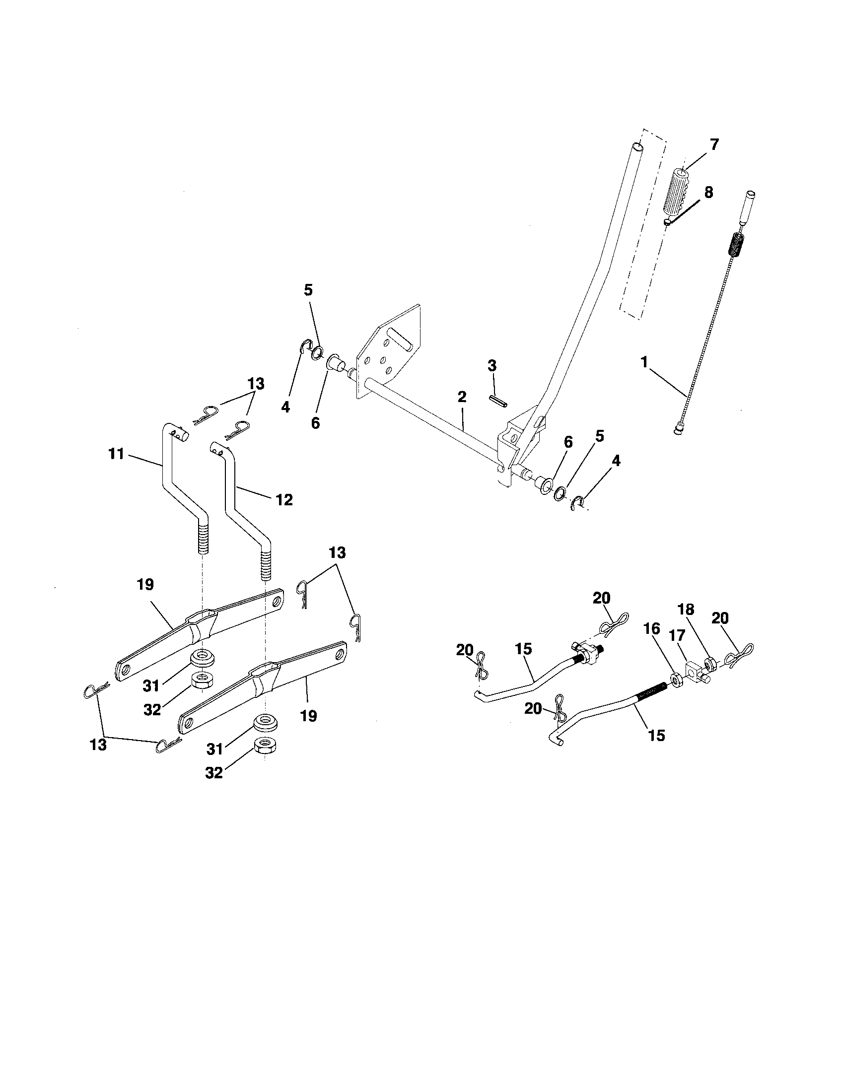 Mower lift