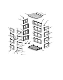 Vertical garden shed