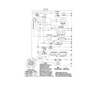 Poulan 96012003001 schematic-tractor diagram