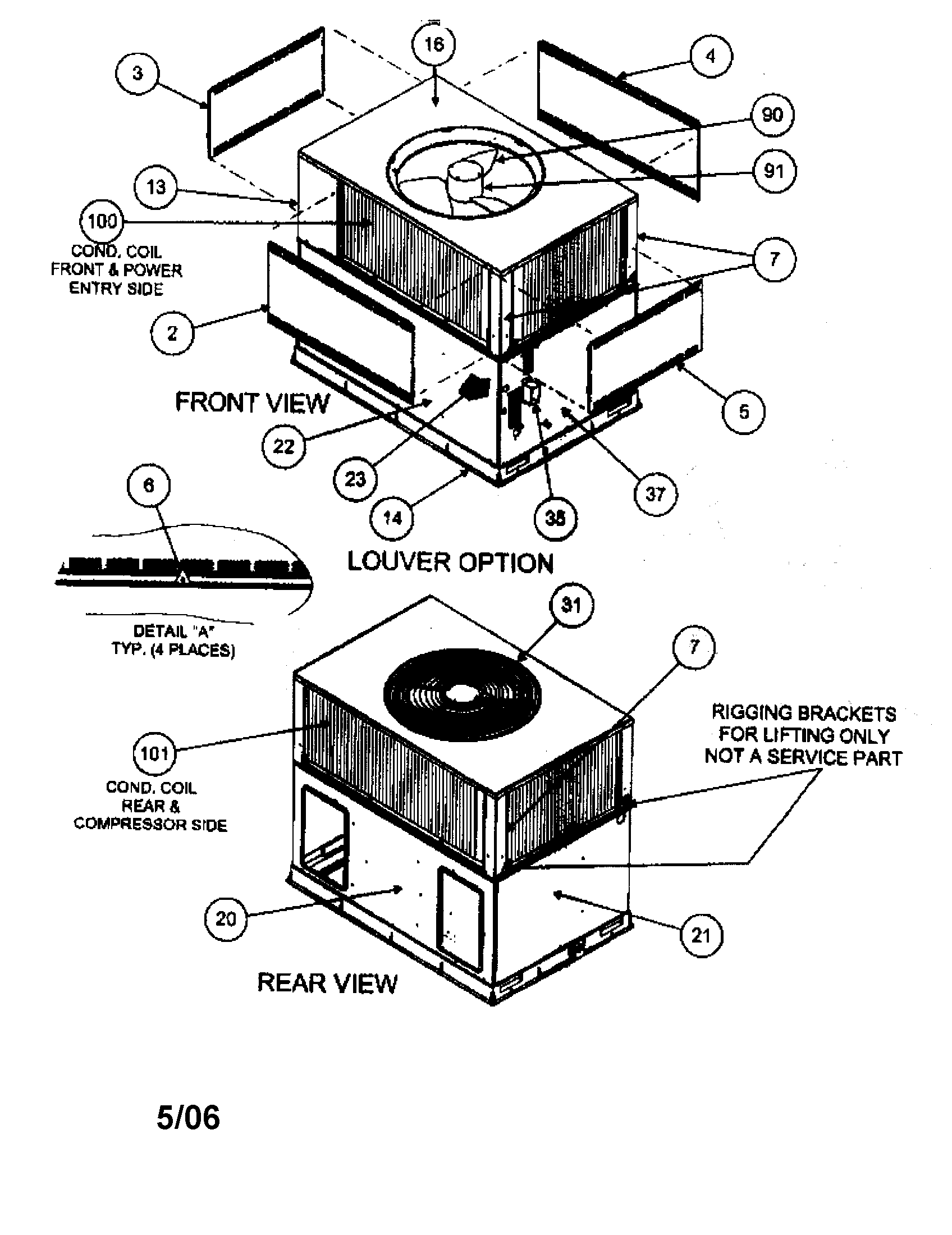 Panels/top cover
