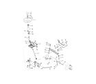 Poulan 96012001602 steering assembly diagram