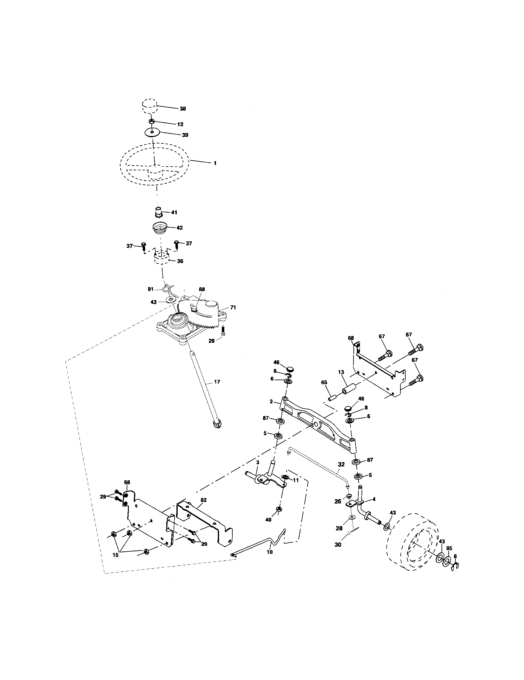 Steering assembly