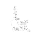 Poulan 96012000301 steering assembly diagram
