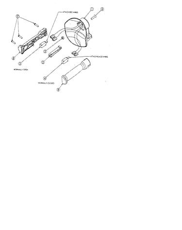 Single edge handle assembly