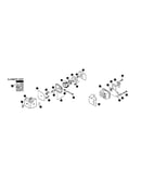 Air cleaner/muffler/throttle