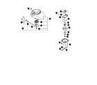 Mantis 7225 starter/pawl catcher/clutch diagram