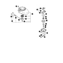 Mantis 7222 starter/pawl catcher/clutch diagram