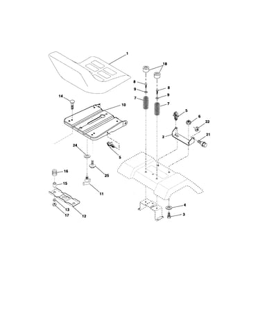 Seat assembly-96012003500