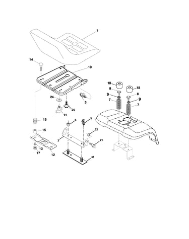 Seat assembly-96012003501