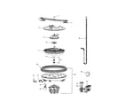 Electrolux EDW5505ESS motor and pump diagram