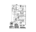 Poulan DB18542YT schematic-tractor diagram