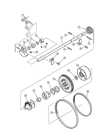 Upper shaft