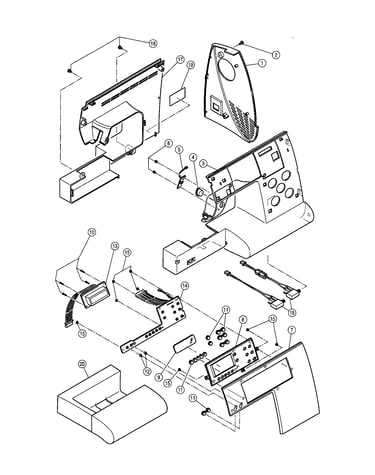 Front enclosure/front panel