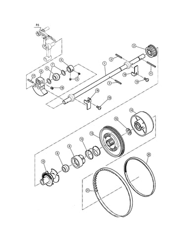 Upper shaft