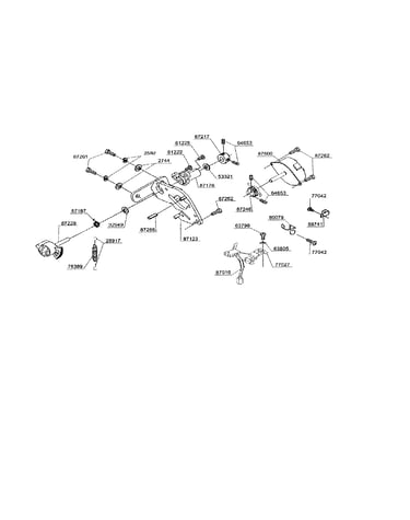 Stepping motor bracket