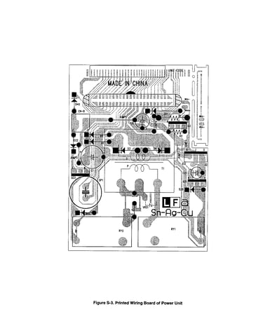Pwb of power unit