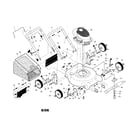 Poulan 96132001600 rotary mower diagram