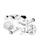 Drive control/gear case/wheels