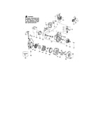 Cylinder/crankcase/crankshaft
