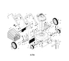 Weed Eater 388080 rotary mower diagram