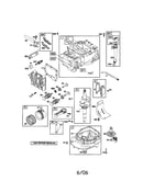 Cylinder/crankshaft/sump
