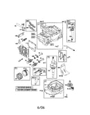 Cylinder/crankshaft/sump