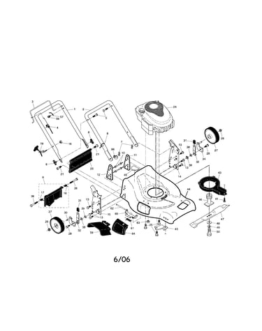 Engine/housing/handle
