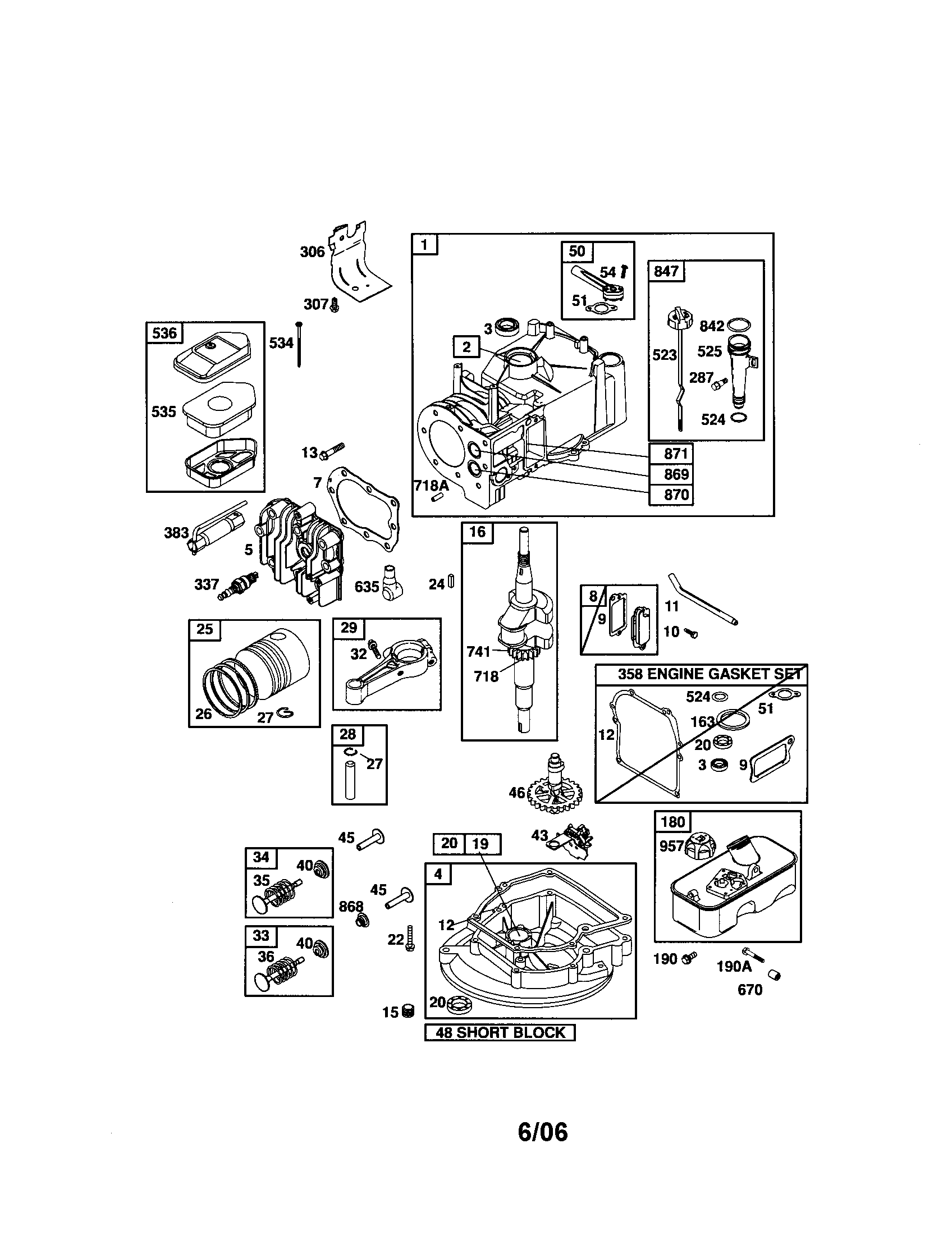 CYLINDER/CRANKSHAFT/SUMP