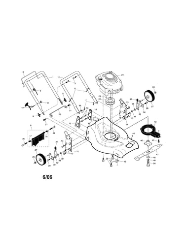 Engine/housing/handle