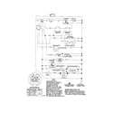 Craftsman 917276816 schematic-tractor diagram