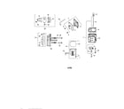 Kohler CV740-0032 cylinder head/valve/breather diagram
