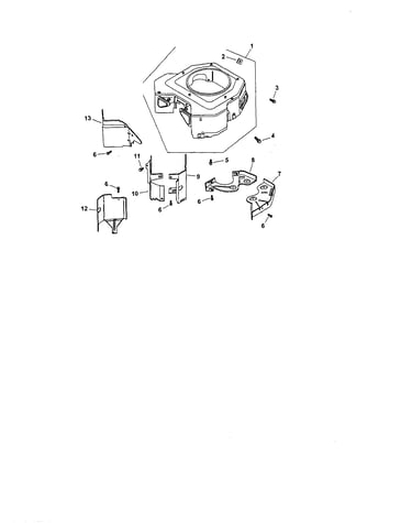 Blower housing/baffles