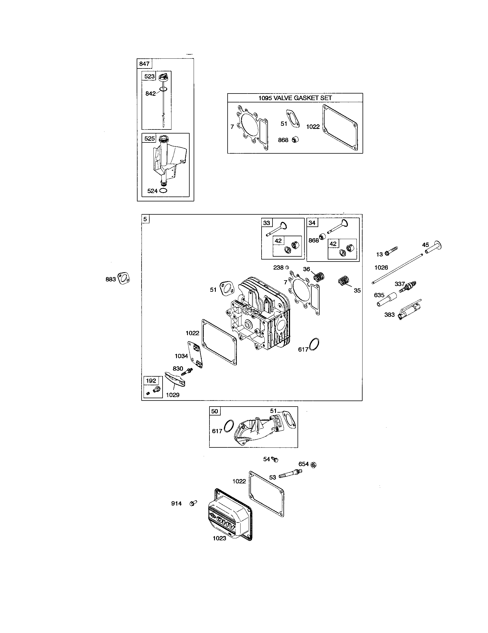 Cylinder head/fuel solenoid