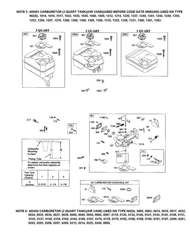 Fuel tank/carburetor