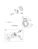 Blower housing/rewind starter
