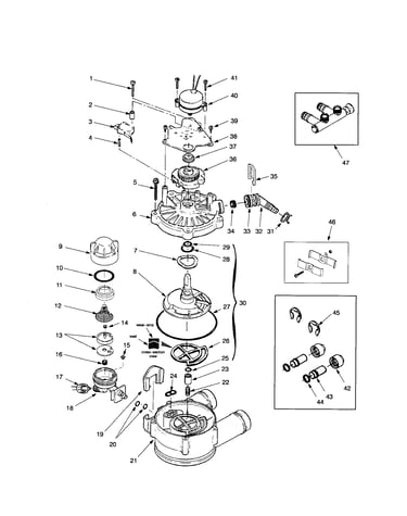 Valve body/rotor/disc