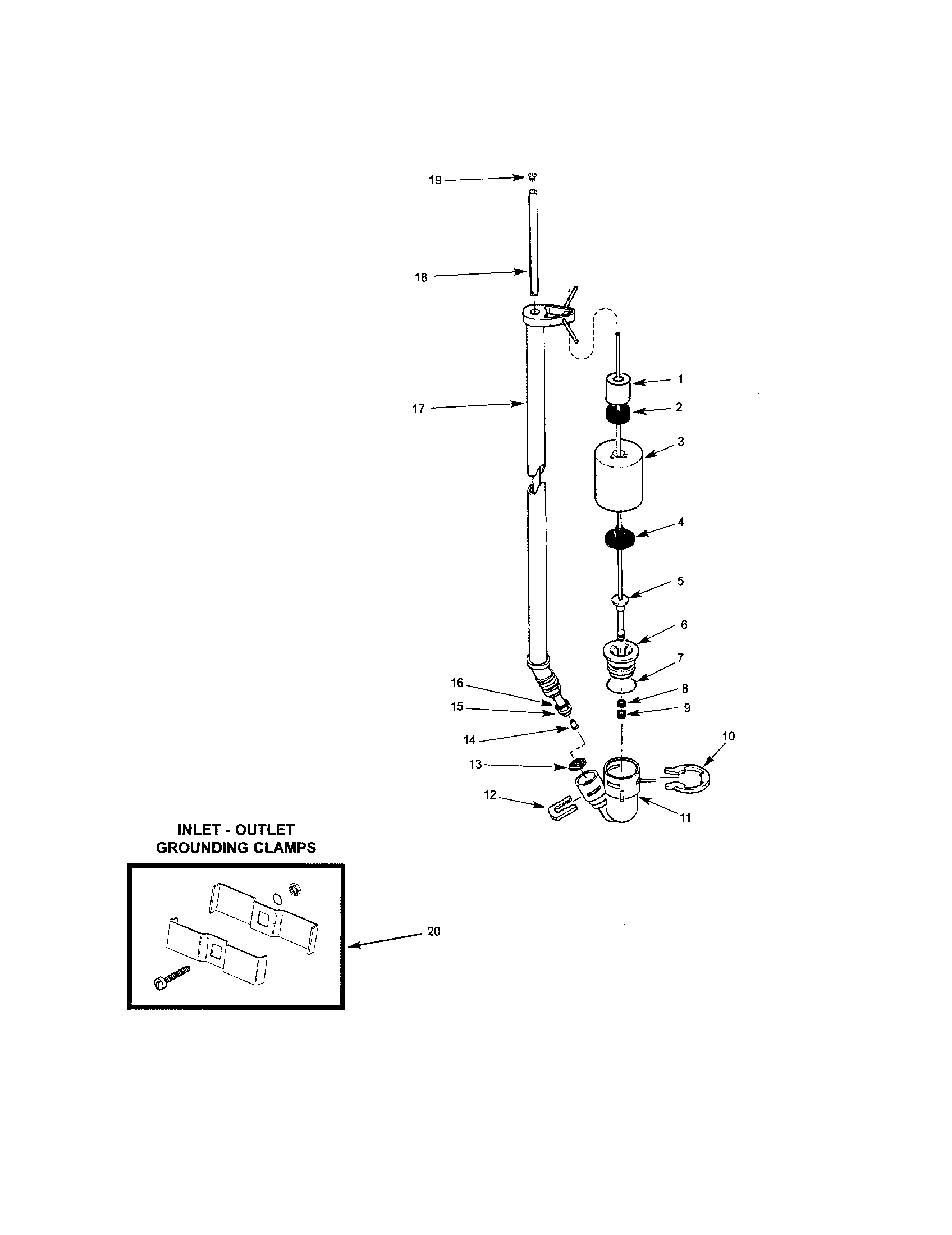 Brine valve assembly