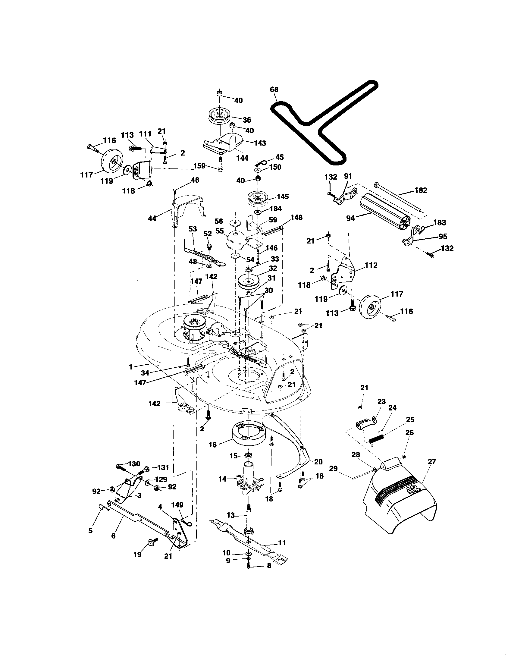 Mower deck