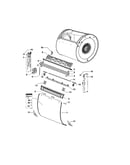 Subdeck/drum door