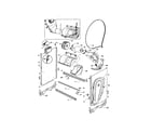 Fisher & Paykel DEGX1-96010B chassis/motor assembly diagram
