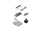 Fisher & Paykel DS601-87494 baskets and racks diagram