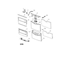 Fisher & Paykel DS603I front panels/controls diagram